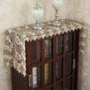 European Lace Tablecloth Hollowed Out White Embroidered Tea Tablecloth Cover Cloth Tv Cabinet Towel Tablecloth Art
