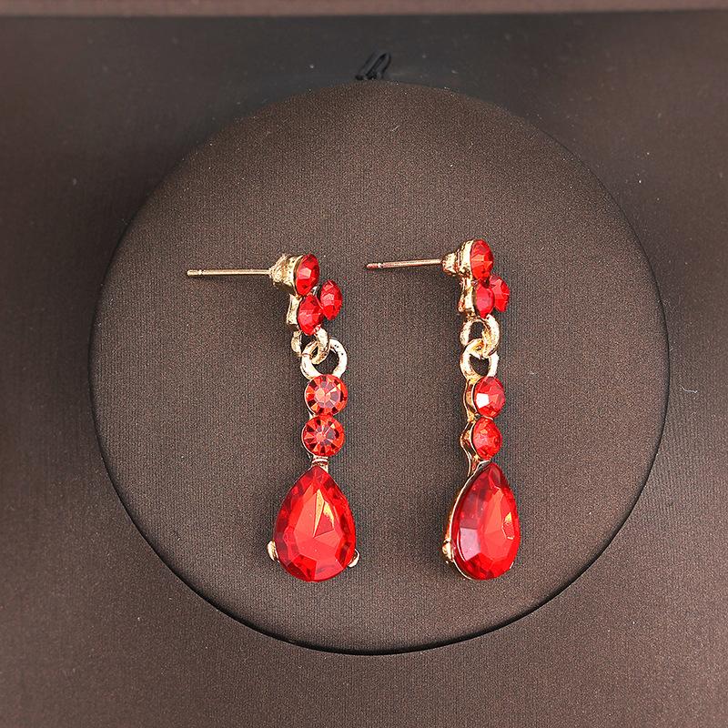 Корейская свадебная корона, головной убор из трех частей, аксессуары для волос на день рождения к свадебному платью, свадебные аксессуары, ожерелье, серьги