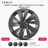 AABLU1 4 шт. 19-дюймовый колпак для колеса для Model Y Juniper 2025-2026 Турбина Автомобильный колпак для колес Дизайн колпака для колес автомобиля для ступиц