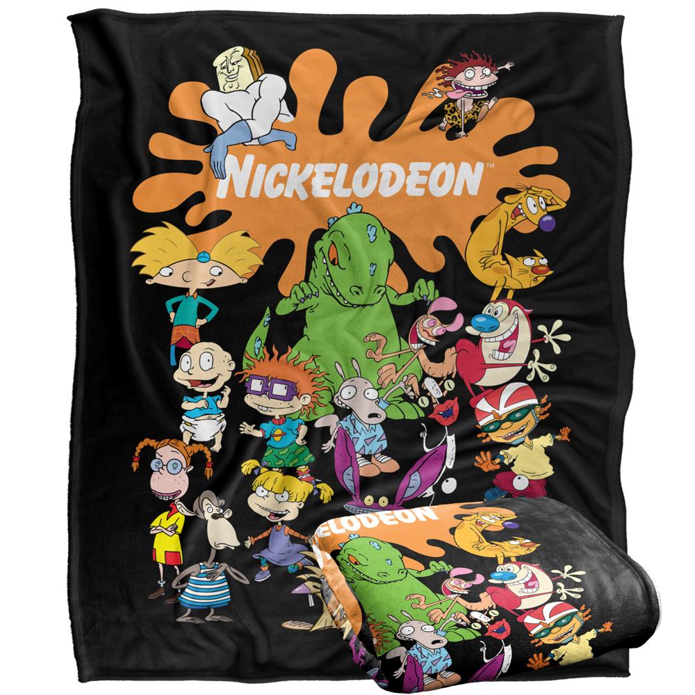 NICKELODEON Шелковистое одеяло Supersoft от Silky Splat Group