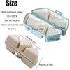 6-in-1 rice mold, triangular sushi mold, foldable triangular rice ball mold, quick to make, easy to store, carry, and clean