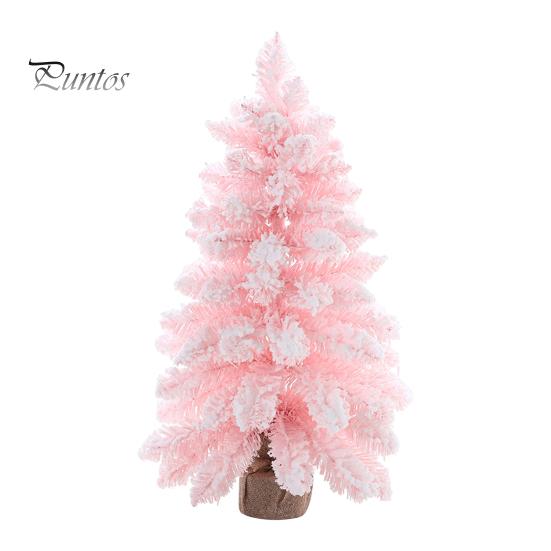 Настольная мини-елка, искусственный снег, флокированное рождественское украшение, зимнее очарование, рождественское украшение для домашнего декора рабочего стола