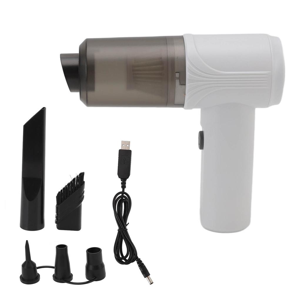Car Vacuum Cleaner 12000Pa 2 In 1 Wet and Dry Dual Use Cordless Handheld Portable USB Rechargeable