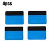 1/10pcs Car Stickers Film Install Squeegee Vinyl Carbon Fiber Car Wrap Scraper with Felt Squeegee Tool Film Wrapping Tools 10cm