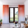 Beatit Universal Leaves Sheer Curtain Tulle Window Treatment Fabric Voile Drape Valance