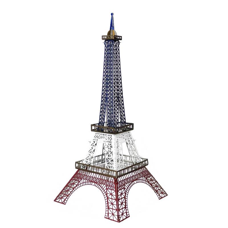 Eiffel Tower Stainless Steel 3D DIY Glue-Free Model Puzzle Toy