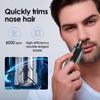 Electric Nose Hair Trimmer Portable Electric Shaving Men's High Quality USB Charging Automatic Waterproof Mini Nose Hair Remover