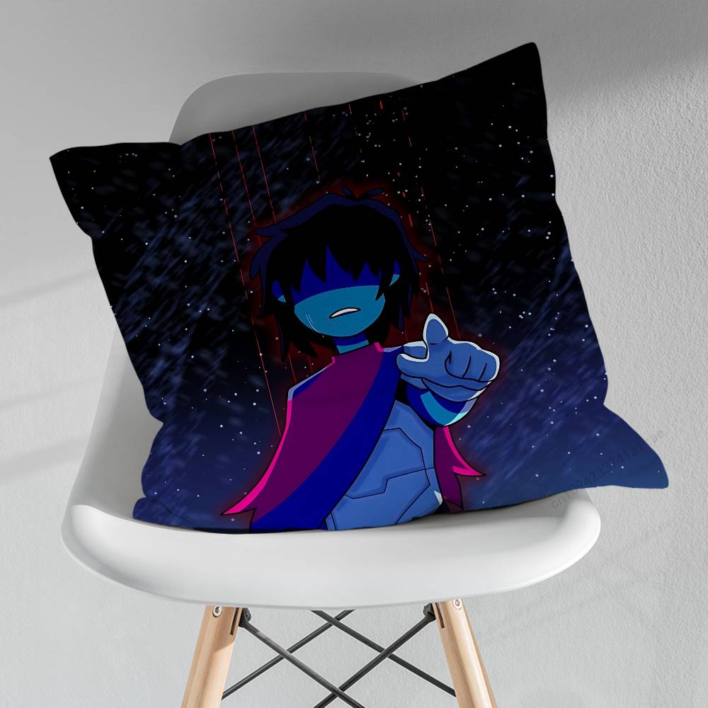 Cool DDeltarune KKris Throw Pillow Case Living Room Sofa Cushion Cover For Home Bedroom Decoration Protector