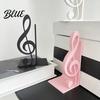 Настольный Декор-Украшение из PLA, 3D-печатная Музыкальная Нота, Закладка для Книг, Декоративный Органайзер для Полок