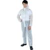 TRUSCO ECO Disposable Protective Clothing with Coverall Hood Type S Size Basis Weight 60g No Coating Non-woven TRV2ECO60-S