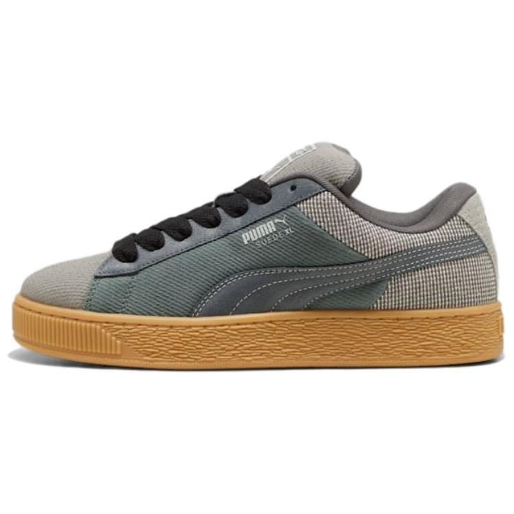 Puma Замша XL Устойчивые к истиранию Устойчивые к истиранию Низкие кеды для скейтборда Унисекс Серый 398397-02