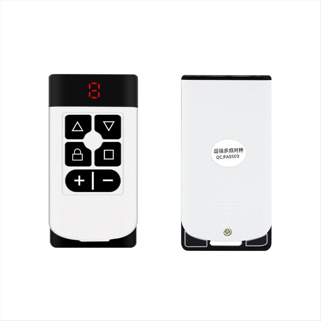 6-Button Garage Door Remote Control Duplicator 315MHZ-868MHZ Multi-Frequency Code Grabber Clone Gate Garage DoorOpener A