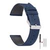Качественный нейлоновый холщовый ремешок для часов 20 мм 22 мм для Seiko, водонепроницаемый ремешок для часов из натуральной кожи для мужчин, армейский зеленый браслет для смарт-часов