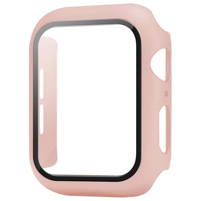 Закаленное Стекло+Чехол Для Apple Watch 11 10 46мм 42мм Ultra 3 49мм Защитная Пленка На Экран Чехол iWatch 9 8 7 6 5 SE 45мм 41мм 44мм Корпус