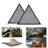 2 Pieces Bearded Dragon Hammock with Suction Cup Sturdy Professional Accessories Reptile