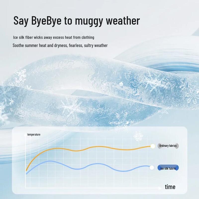 LANGSHA Мужские боксеры-брифы из антибактериального ледяного шелка 10A