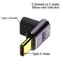 Mobile Phone 8K 60HZ Male To Female 240W Fast Charging USB C Converter Type C Adapter 40Gbps