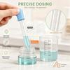 5ML Silicone Plastic Pipette Dropper Liquid Transfer Tool School Lab Experiment Medicine Feeding Eye Ear Gummy Candy Kitchen Use