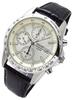 SEIKO Chronograph Watch with Genuine Leather Officially Distributed In Japan by Seiko Strap, White, SND363P1, [Used]