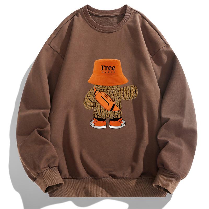Autumn and Spring Long Sleeved T-shirt Men's Sweater Base Shirt Men's Round Neck Pullover Sweater Men