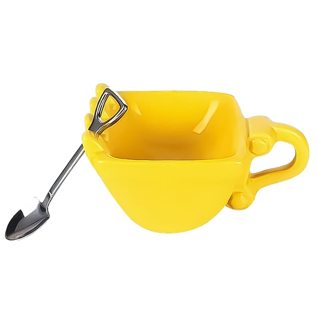 Sagit Забавная кофейная чашка Экскаватор Кофейная чашка Чайная чашка Чайный сервиз Подарок для отца