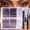 European & American Slanted Flying Fox Series Dense Cluster DIY False Eyelashes