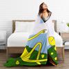 Super Soft BlanketsChildren Camping Lemongrab Unacceptable Bedding Throws  Flannel Bedspread For Bedroom Funny Sofa Bed Cover