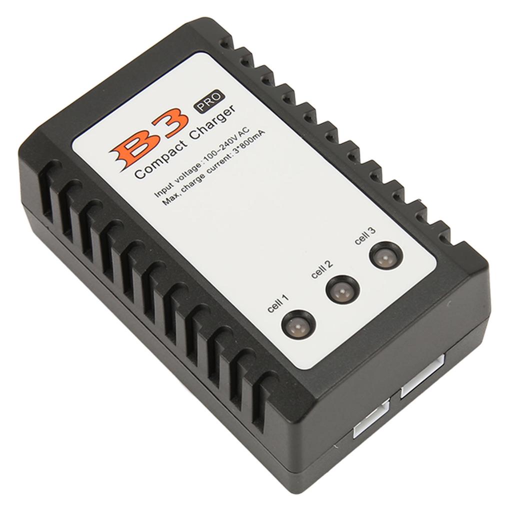 Балансировочное зарядное устройство 2S 3S 7.4V 11.1V литиевое зарядное устройство для радиоуправляемого самолета дрона пульт дистанционного управления