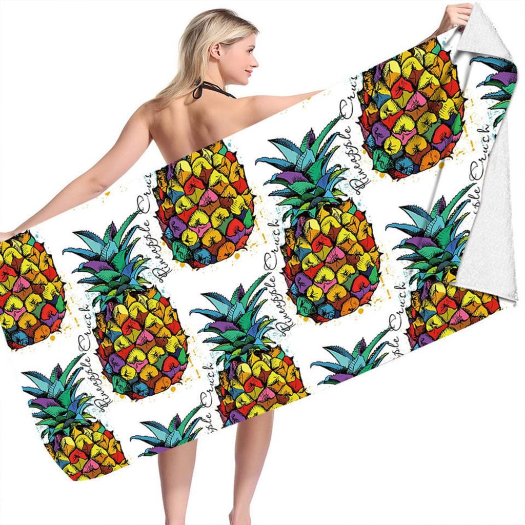 Полотенце для купания 28 × 59 дюймов, банное полотенце для взрослых, банное полотенце, впитывающее полотенце из микрофибры, пляжное полотенце