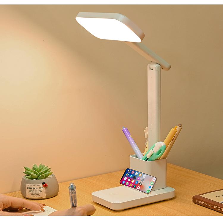 Dual-Use Eye Protection Desk Lamp for Study & Bedroom