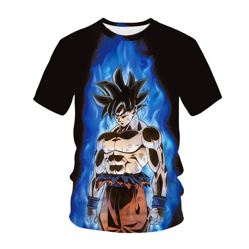Summer Animation Anime Men's and Women's Summer Casual Clothes Wukong Top 3D T-shirt