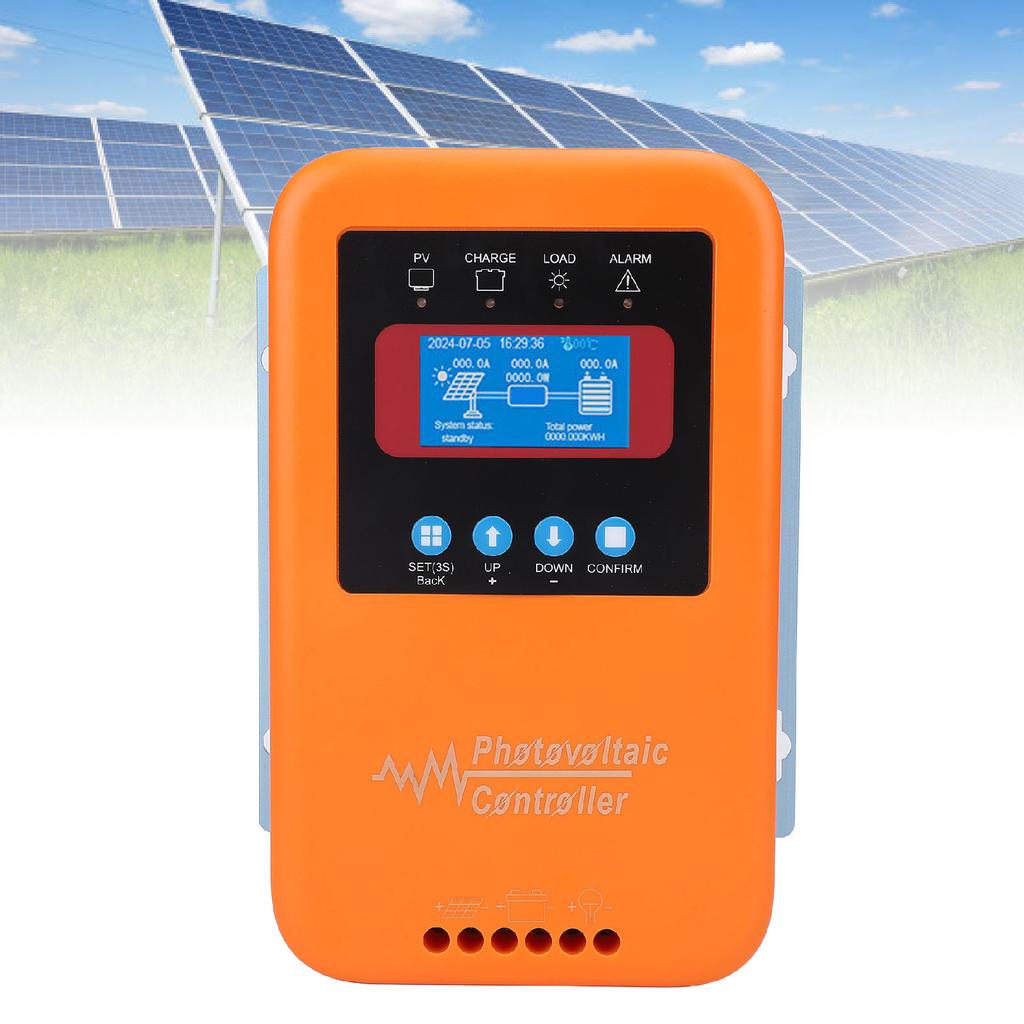 MPPT Solar s Controller 80A 12Celsius24Celsius36Celsius48Celsius96V Auto Recognition and Battery Intelligent Regulator with LCD Displ