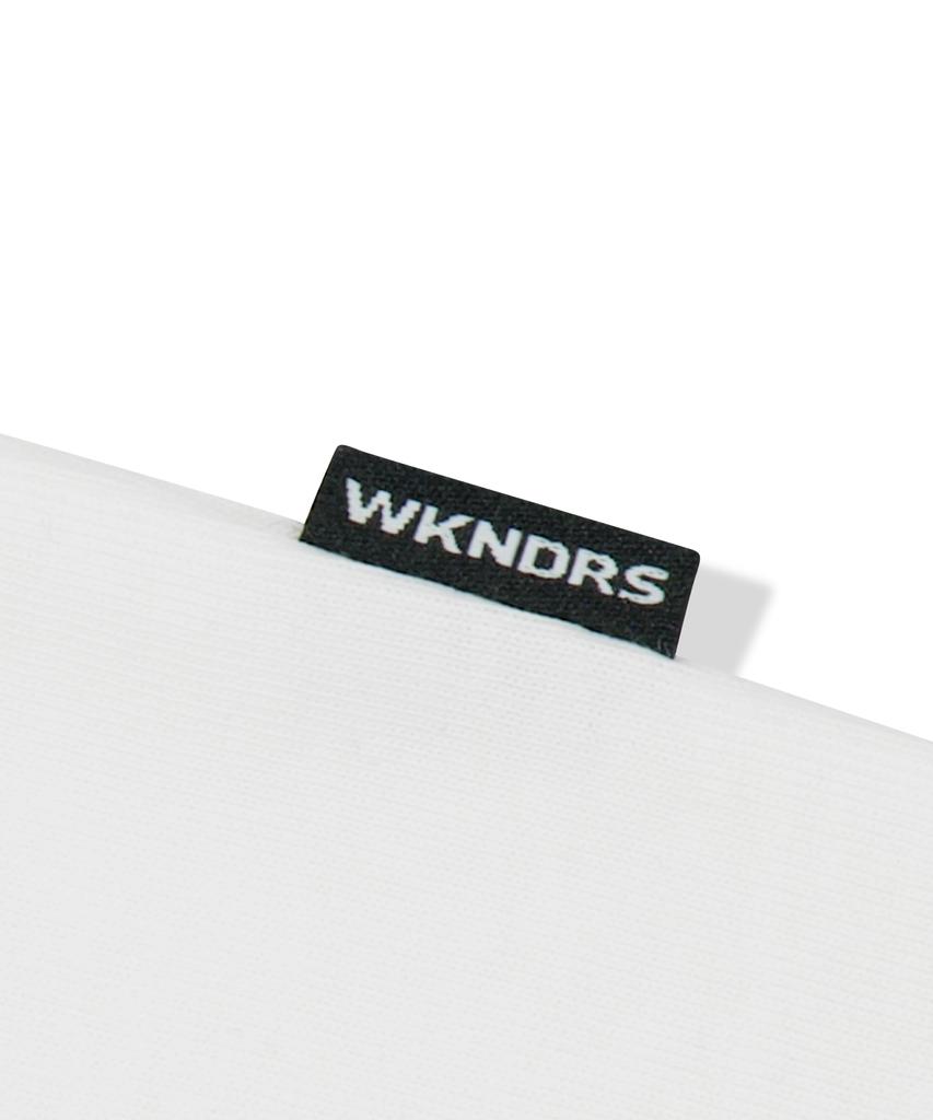 Футболка WKNDRS с логотипом C (белый)