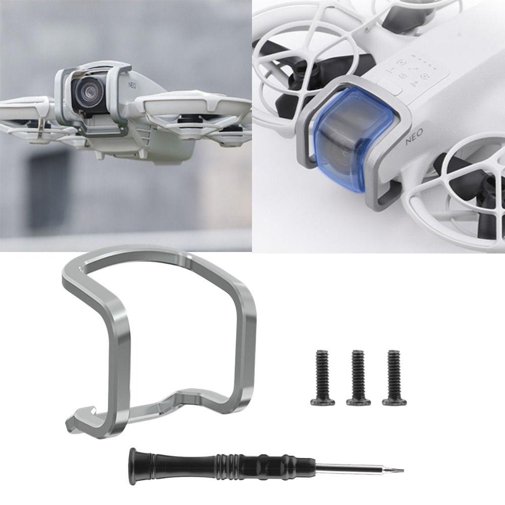 BRDRC Gimbal Bumper Guard Gray Aluminum Alloy Protection Guard Bar Drop-proof Anti-Collision RC Drone Accessories for DJI Neo