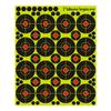 Fluorescent Bullseye Shooting Target Stickers - 2, 3, & 4 Inch Round