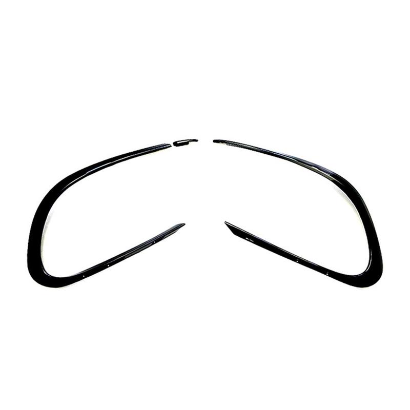 ABTU-Car Front Bumper Side Fog Light Splitter Spoiler For Mercedes BENZ CLA Class W117 C117 CLA45 CLA200 CLA220 AMG 2016-2018
