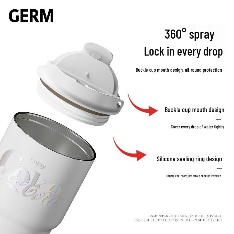 Gemige 590ml Stainless Steel Coffee Tumbler