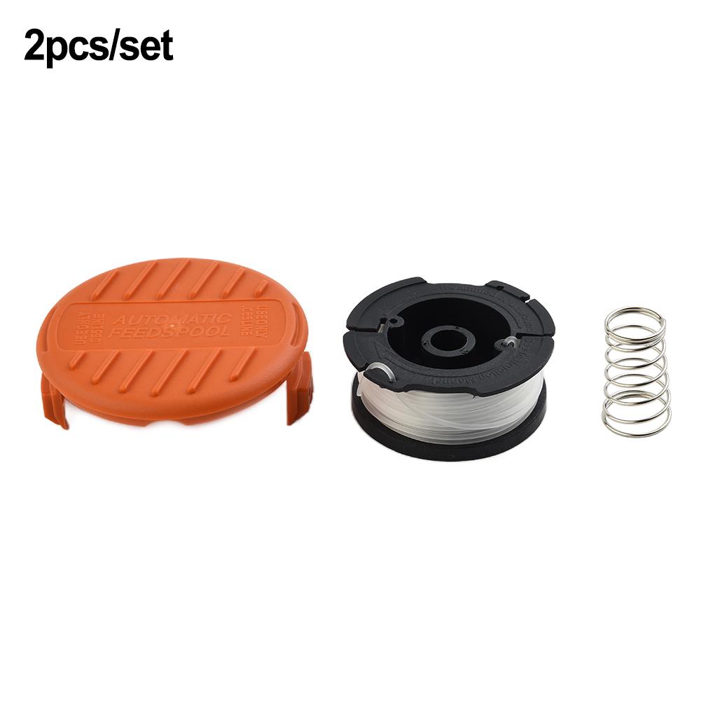 Катушка с леской + Крышка для Black And Decker BST2018/BDST182ST1/BESTE625 Комплект Новый