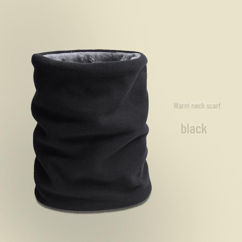 Winter Cycling Windproof Hat and Mask with Velvet Earmuffs