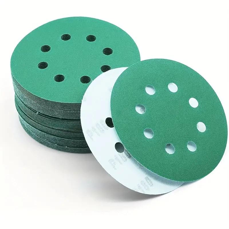 10 шт. 125 мм 80-800 зернистости наждачная бумага с липучкой из полиэфирной пленки шлифовальный диск абразивный для влажной/сухой полировки автомобиля финишные инструменты