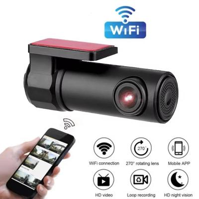 Mini HD 1080P Smart Car Wifi Dvr Dash Camera Night Vision Video Recorder 170-градусный обзор приборной панели G-Sensor 24H Parking Monitor