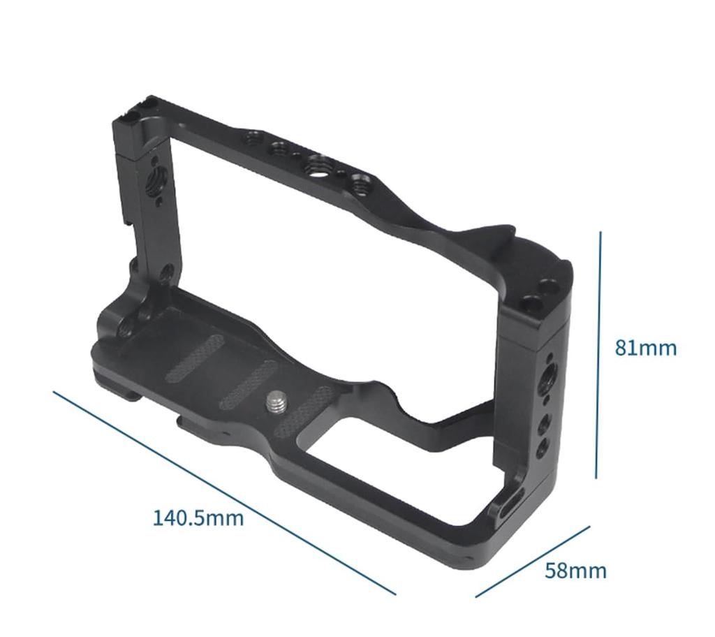 FEICHAO CNC M6 Mark II Клетка для камеры, плотно прилегающая оснастка с креплением для холодного башмака для стабилизатора Canon EOS M6 Mark II