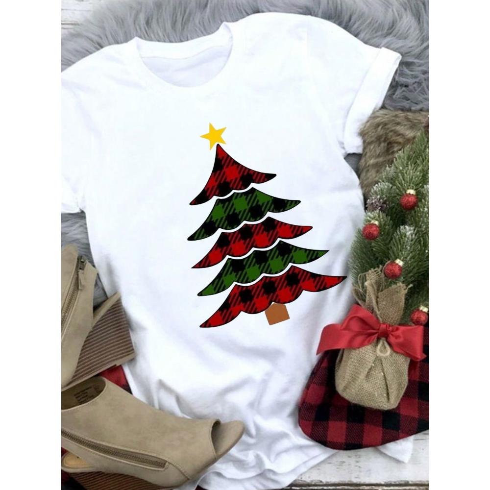 Женская повседневная футболка с коротким рукавом, удобная, круглый вырез, короткий рукав, модный уличный цифровой топ для женщин