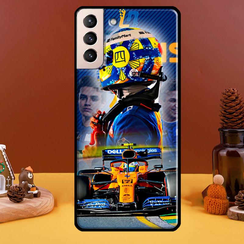 Чехол Lando Norris 2021 для Samsung Galaxy S21 S20 FE Note 20 S22 Ultra Note 10 S8 S9 S10 Plus Чехол для телефона