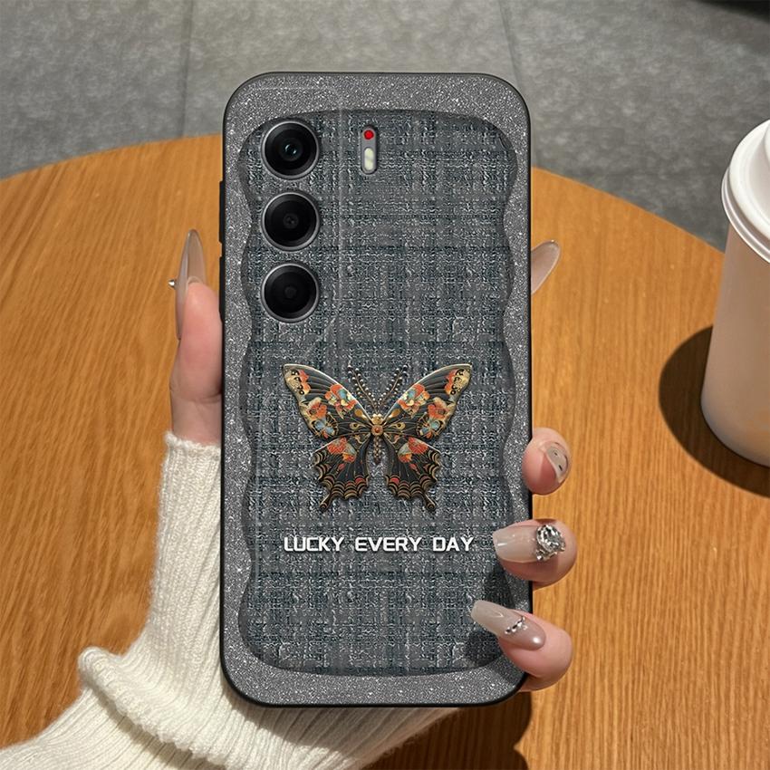 Для Tecno Camon 40 20 19 17 16 15 Pro Premier 18P 16S 17T Чехлы для телефона Матовый силикон Милый бантик Легкие Противоударные чехлы Для Tecno Camon18i Бампер