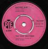 7-дюймовая пластинка KING BROTHERS  Anyone Else 7N15589 Pye Records 1963 UK Поп Б/у