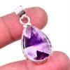 Natural Cacoxenite Gemstone 925 Solid Sterling Silver Jewelry Pendant 1.50" I0g73