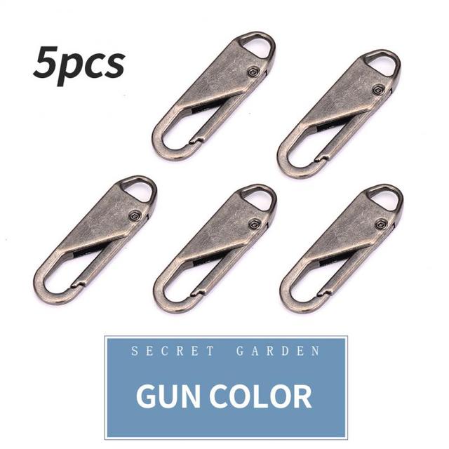 Слайдер-съемник для мгновенного ремонта молнии, сменный комплект для сломанной пряжки, дорожная сумка, чемодан, головка молнии, сделай сам, швейное ремесло