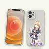 Фиолетовый чехол для телефона Evergarden для iPhone 11 12 13 Pro Max X XR XS Max 6 6S 7 8 Plus SE 2022, жидкий квадратный цветной чехол для телефона