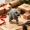 Декор для дома и улицы 3D-печатная фигурка енота, реалистичная статуэтка животного, декоративное настольное украшение, украшения ручной работы для дома